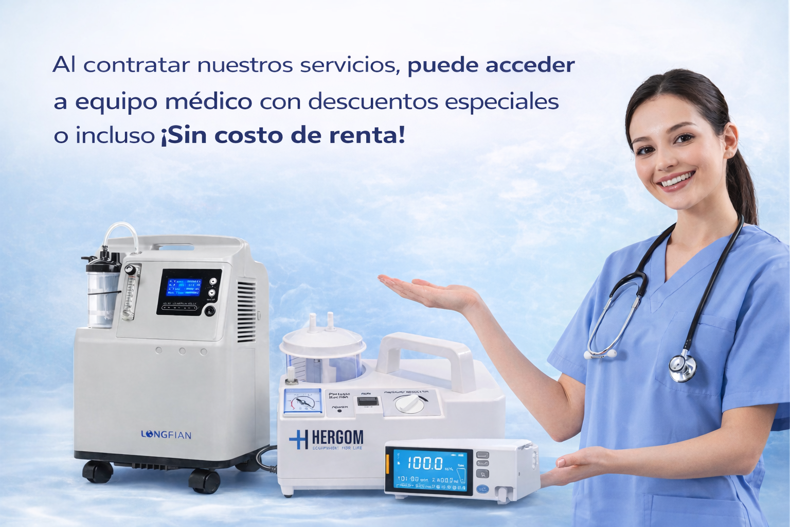 Enfermera a domicilio cuidando adulto mayor en Ciudad Obregón